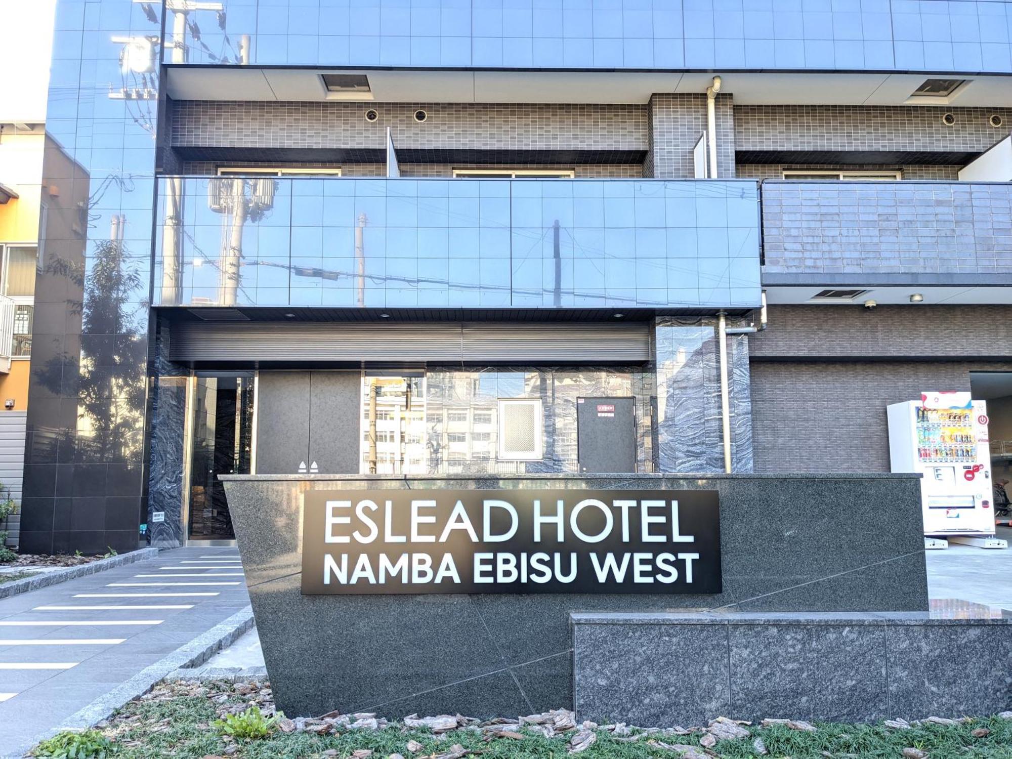 Eslead Hotel Namba Ebisu West Osaka Exteriör bild